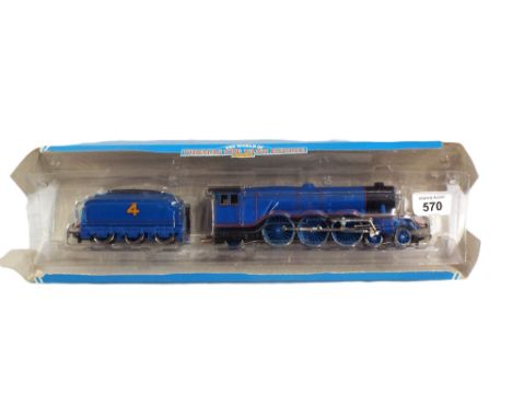 Part boxed Hornby OO gauge Locomotive&nbsp; , Gordon 4-6-2 , No 4 , From Thomas the Tank Engine series.