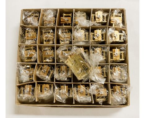LARGE COLLECTION OF MINIATURE CARRIAGE CLOCK MOVEMENT