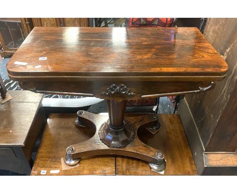 VICTORIAN CARD TABLE