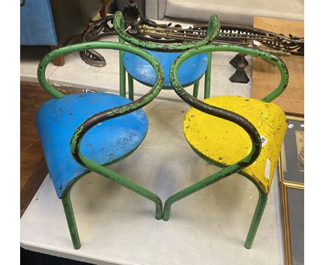 3 VINTAGE KIDS CHAIRS FROM MOBILER