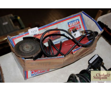 A Sealey Angle Grinder