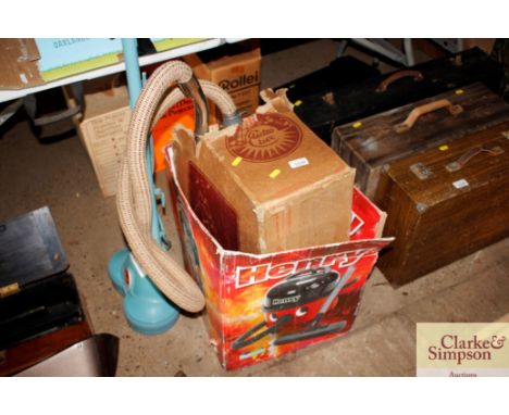 An Electrolux vintage hoover, sold as collectors item