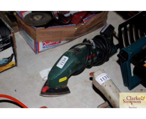 A Bosch electric sander