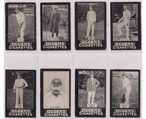 Cigarette cards, Cricket, Ogden's Tabs (General Interest, Item 97-2, Cricket), (set, 21 cards) (a few slight edge knocks, gd)