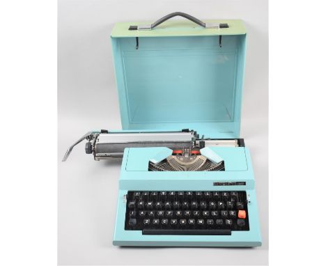 A Vintage Maritsa 30 Manual Portable Typewriter (Carriage Requires Repair) 