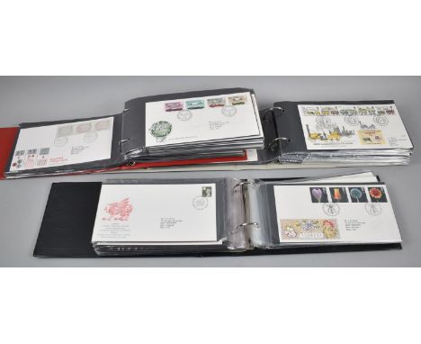 Three Ring Binders Containing 1960's and Later First Day Covers 