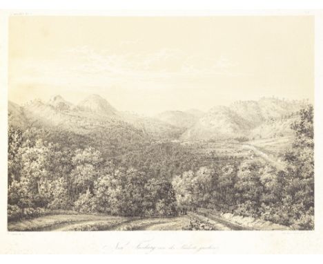 BRAZILBURMEISTER (HERMANN) Landschaftliche Bilder Brasiliens und Portraits einiger Urvolker, Atlas vol. only, FIRST EDITION, 