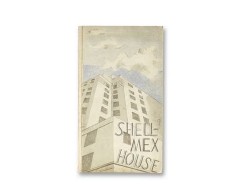 NASH (PAUL)Shell-Mex House, FIRST EDITION,  9 photographic illustrations, several plans printed in red and black, publisher's