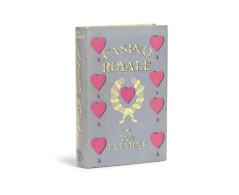 FLEMING (IAN)Casino Royale, FIRST EDITION,  publisher's black cloth with red heart on upper cover and lettering on spine, lig