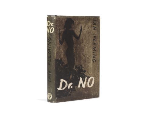 FLEMING (IAN)Dr. No, FIRST EDITION, FIRST IMPRESSION,  light spotting and old pencil note to endpapers, bookseller's label on