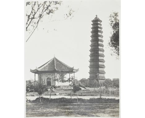 CHINA RAILWAY - PHOTOGRAPHYChemins de Fer de l'etat Chinois. Ligne du Lunghai. Albums des monuments antiques le long du Lungh
