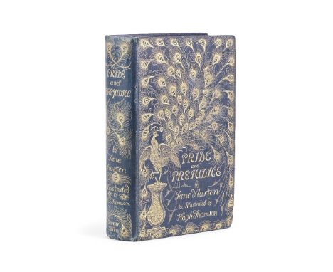AUSTEN (JANE)Pride and Prejudice,  second 'Peacock edition', illustrations by Hugh Thomson, gutter margin of pp.470-471 stren