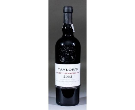 @Twenty four bottles of Taylor's 2002 late bottled Vintage Port