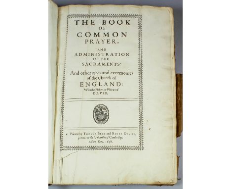 "The Book of Common Prayer and Administration of the Sacraments; and Other Rights and Ceremonies of the Church of England; Wi