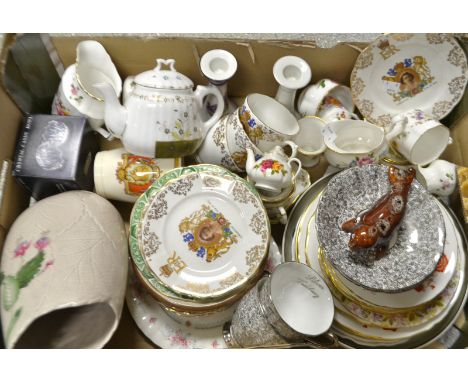 Tableware  - Royal Crown Derby posies plates, trinket dishes etc assorted patterns;  others Royal Albert Old country Rose, Ro