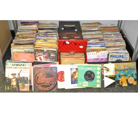 Vinyl Records - Singles, 60's and later, Rolling Stones, Fleetwood Mac, Elvis Presley, Iron Maiden, The Specials, Michael Jac