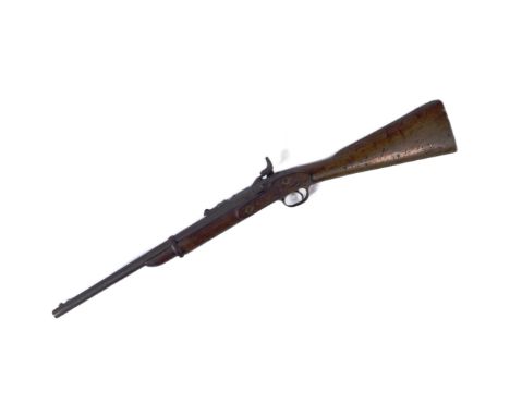 A 19th Century Snider military rifle by BSA &amp; M Co. The lock plate engraved and dated 1875, featuring a Crown and ' GP ' 