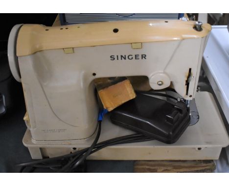 A Vintage Electric Sewing Machine 