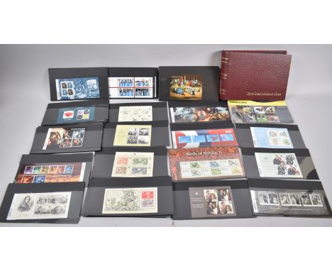 A Royal Mail Ring Binder Containing Miniature Sheets, Together with Loose Stamp Sets and Light House Magazines 