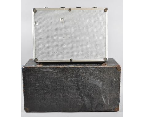 A Vintage Cobra Flight Case, Condition Issues, and Vintage Sewing Machine Case, Handle Af 