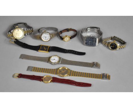 A Collection of Seven Various Vintage Gents and Ladies Wrist Watches 