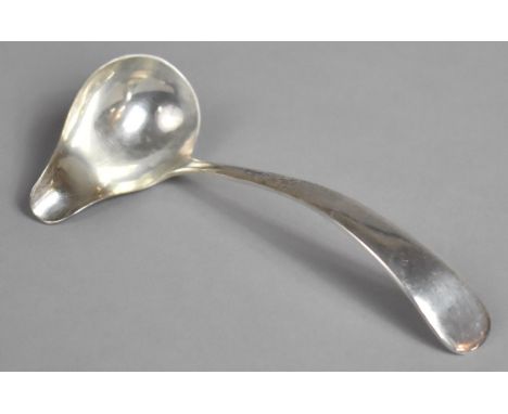 A Silver Side Pouring Ladle, by Viner's Ltd Sheffield 1958, 12cm Long 