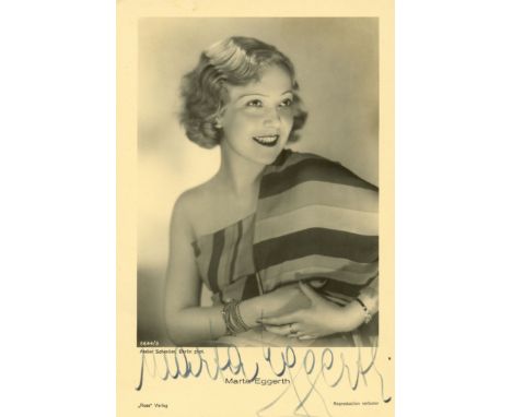 GERMAN CINEMA: Selection of vintage signed Ross postcard photographs by various German actors and actresses, including Dolly 