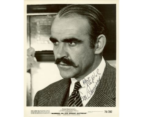 CONNERY SEAN: (1930- ) Scottish Actor, famous for his portrayal of James Bond. Academy Award winner. Vintage signed and inscr