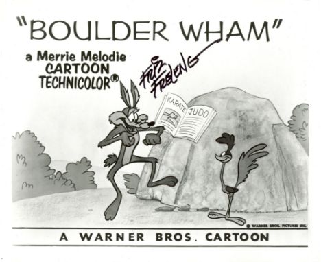 FRELENG FRIZ: (1906-1995) American Cartoonist, Animator and Producer. Academy Award winner. Friz is best-known for his work o