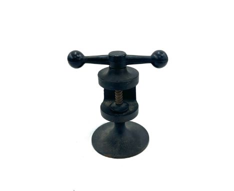 Vintage oriental nut cracker, possible Hobart, height 6 inches tall 
