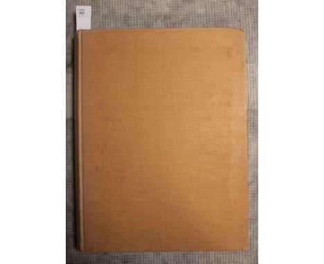 CHRISTIE (A G I) English Medieval Embroidery, Oxford 1938, 4to, plates and illustrations, original buckram, ownership signatu