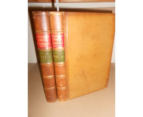 Bamburgh Castle Catalogue of the Library.., in 2 vols London 1859, 8vo, full calf; McCORMICK (Charles) Memoirs of the Right H