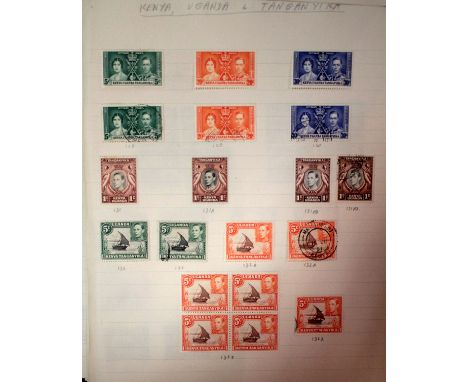 A large collection of GB and Commonwealth stamps, consisting of 13 albums (5 principle) and stock books, boxes and loose cove