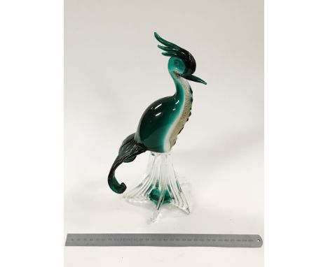 VINTAGE MURANO BIRD OF PARADISE