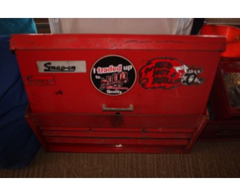 A snap on tool box 