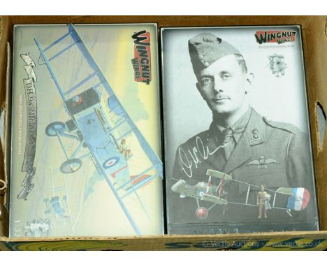 Wingnut Wings (New Zealand) a pair of boxed 1:32 scale Military Fighter Plane plastic kits comprising of #32061 DH.9a Bi-Plan