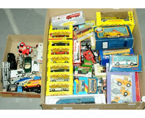 Dinky (Atlas/Norev), Matchbox, Corgi and similar, a boxed and unboxed group to include, boxed Dinky Supertoys (Atlas Issue) 9