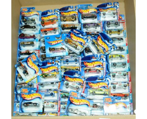 Mattel Hot Wheels - a group of short carded blisters to include mixed series ranging from early to mid 2000's which includes 