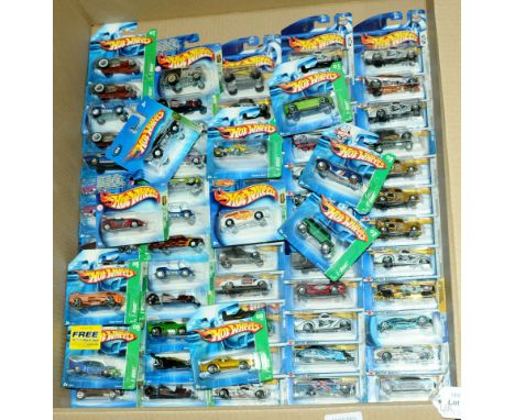Mattel Hot Wheels - a group of short carded blisters to include mixed series ranging from early to mid 2000's which includes 