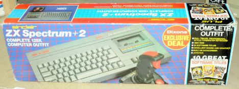 Vintage Gaming, a boxed Sinclair ZX Spectrum+2 (Complete 128K Computer Outfit) which comes complete with power pack and boxed
