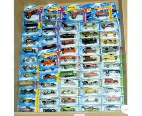 Mattel Hot Wheels - a group of long &amp; short carded blisters to include mixed series ranging from early to mid 2000's whic