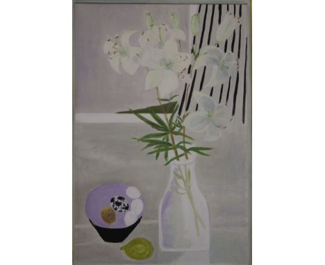 20th Century British SchoolA collection of five oil paintings; still lives and landscapes, all unsignedTogether with a sketch