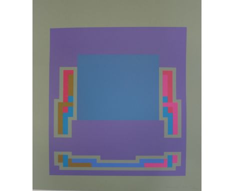 Edward Maurice FitzGerald 'Robyn' Denny (British 1930-2014)Print 'B', Night SeriesSigned and dated '72 lower right 22/2578 x 