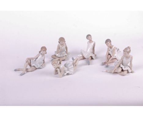 Nao: a collection of six figure studies, young ballerinas relaxing