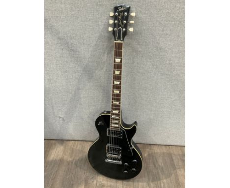 A Tokai 'Love Rock' Les Paul style electric guitar, circa 1981, serial number 1101954, modified with Seymour Duncan pickups, 