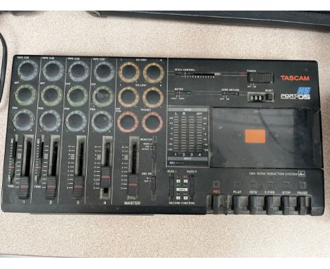A Tascam Porta 05 Mini Studio   COLLECTOR'S ELECTRICAL ITEM: Item untested 