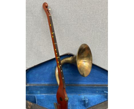 An A.T. Howson phonofiddle, cased 