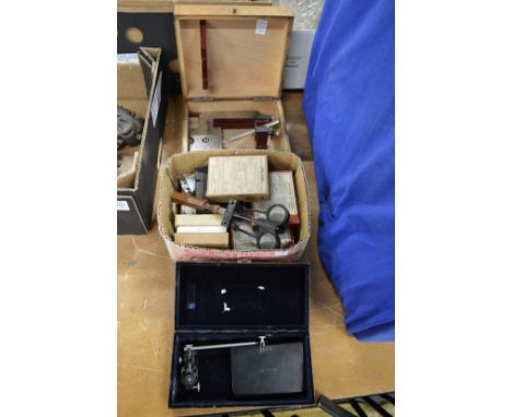 Various scientific and other instruments.