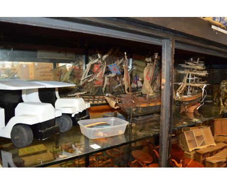 Model sailing ships etc.