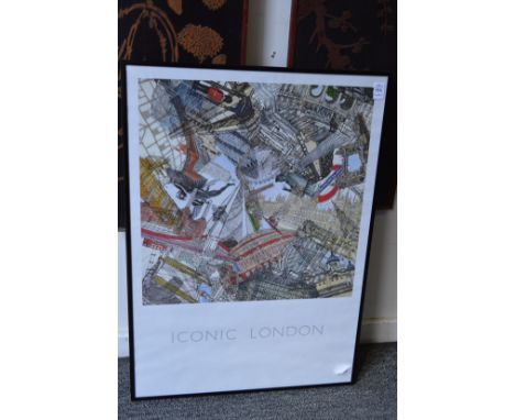 Iconic London, colour print.